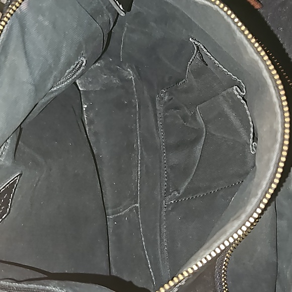 Fossil Corey Black and Brown Leather Crossbody Bag - Picture 8 of 12